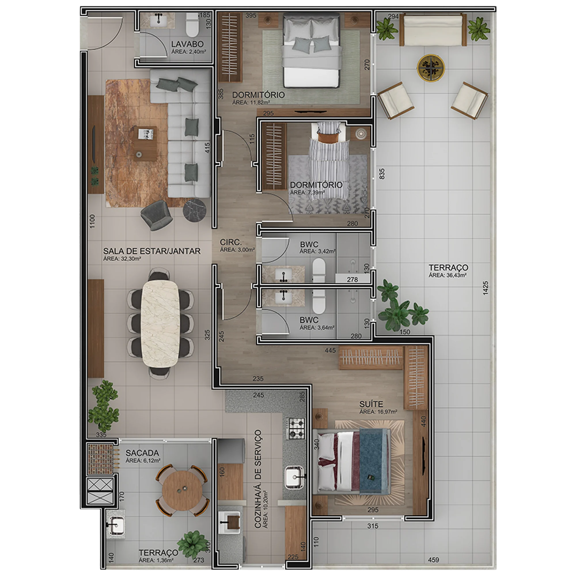 5º Andar – Tipo 2